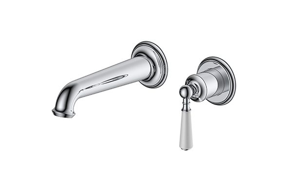 Single Handle Wall-Mounted Basin Faucet